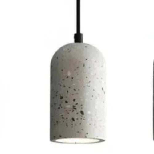 Nerian | Zylinder Pendelleuchte mit Terrazzo-Optik