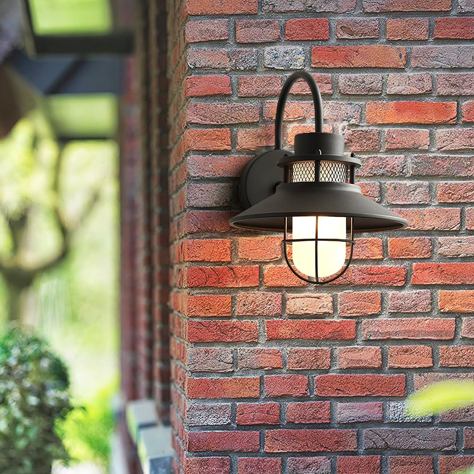 Kastell | LED-Außenwandleuchte im Industriestil