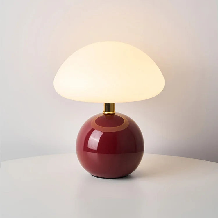 Französisch Creme | Pilz Lampe