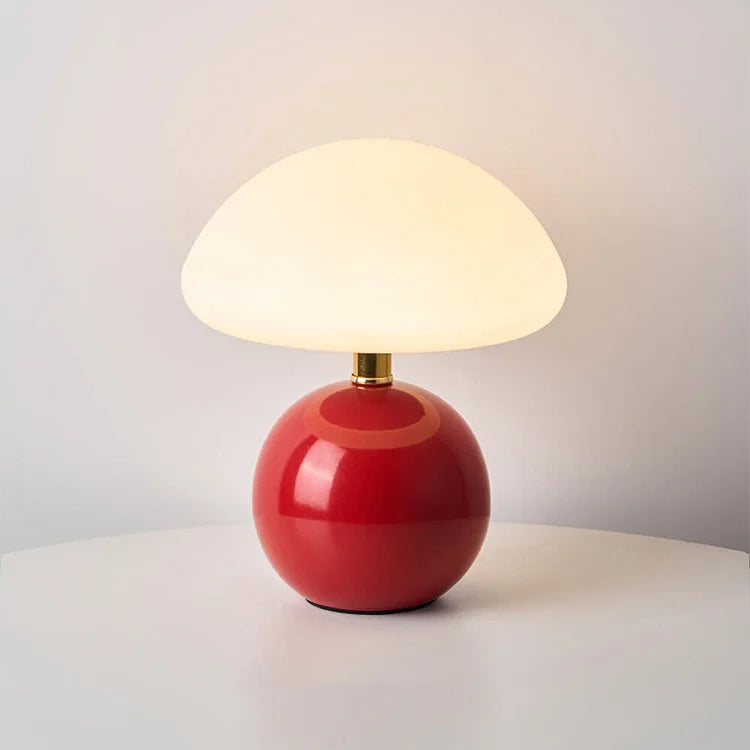 Französisch Creme | Pilz Lampe
