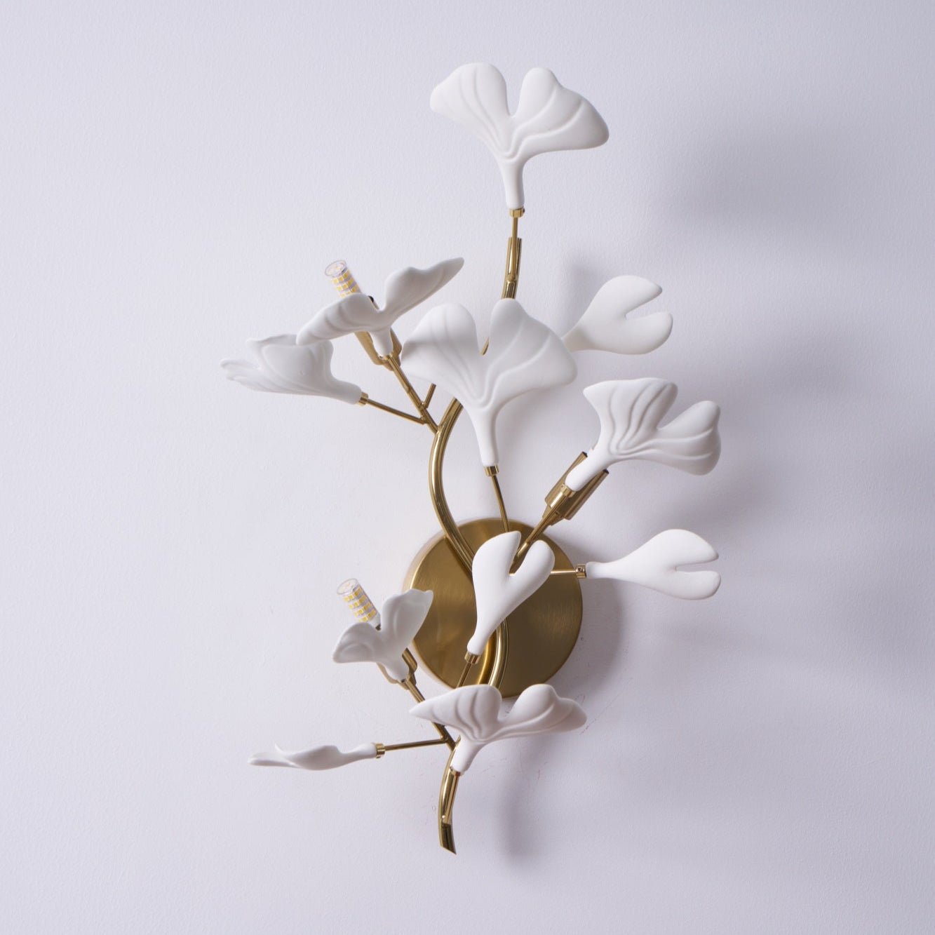 Flora | Keramik-Wandlampe Blumenblüten Design