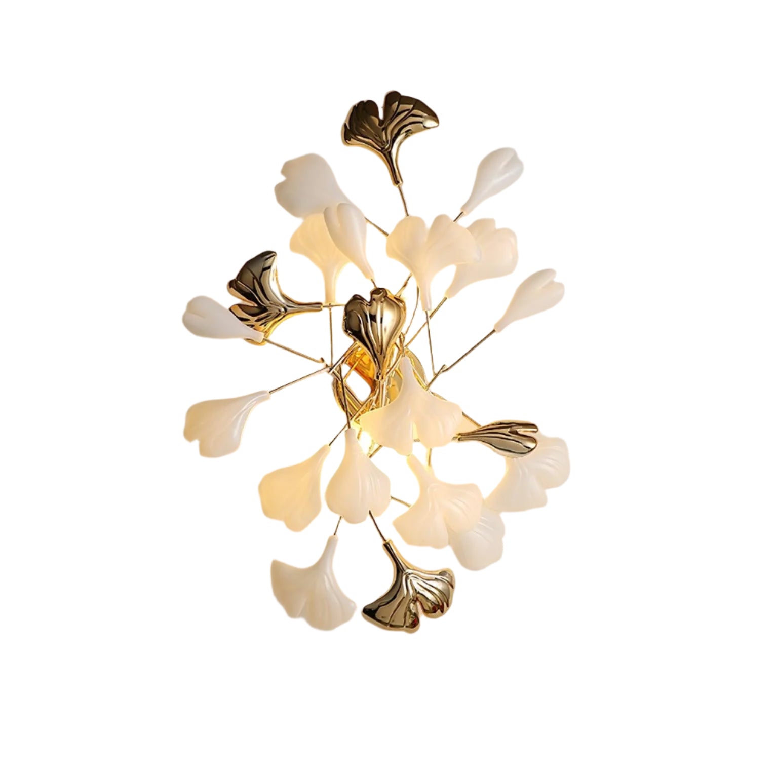 Flora | Keramik-Wandlampe Blumenblüten Design