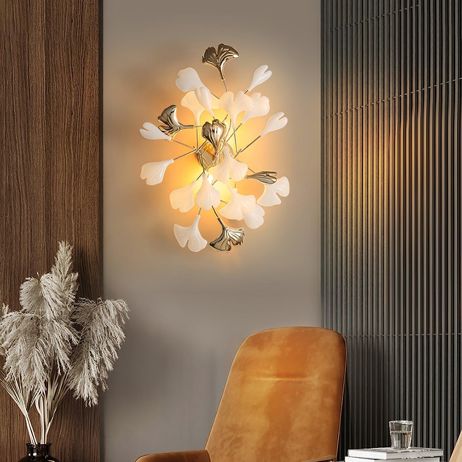 Flora | Keramik-Wandlampe Blumenblüten Design