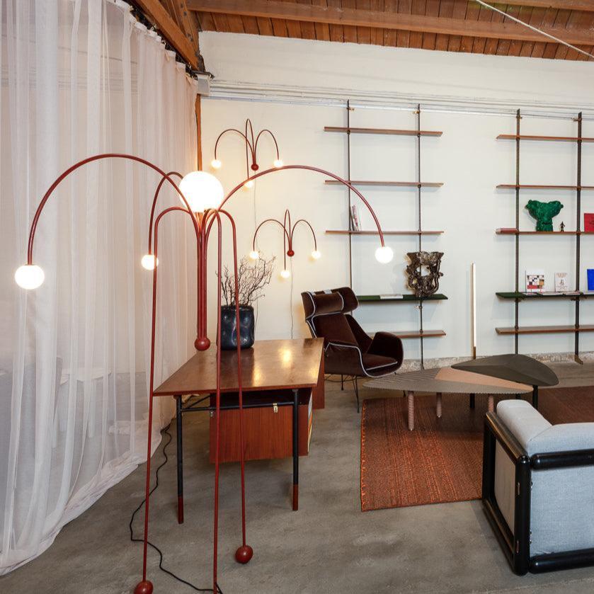 Arlina – Designer Deckenleuchte mit Glas-Kugeln