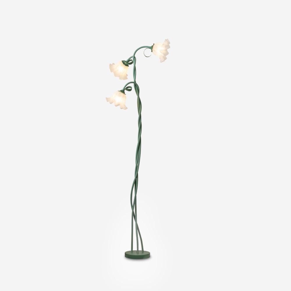 Bloomora | Blühende Design-Stehlampe