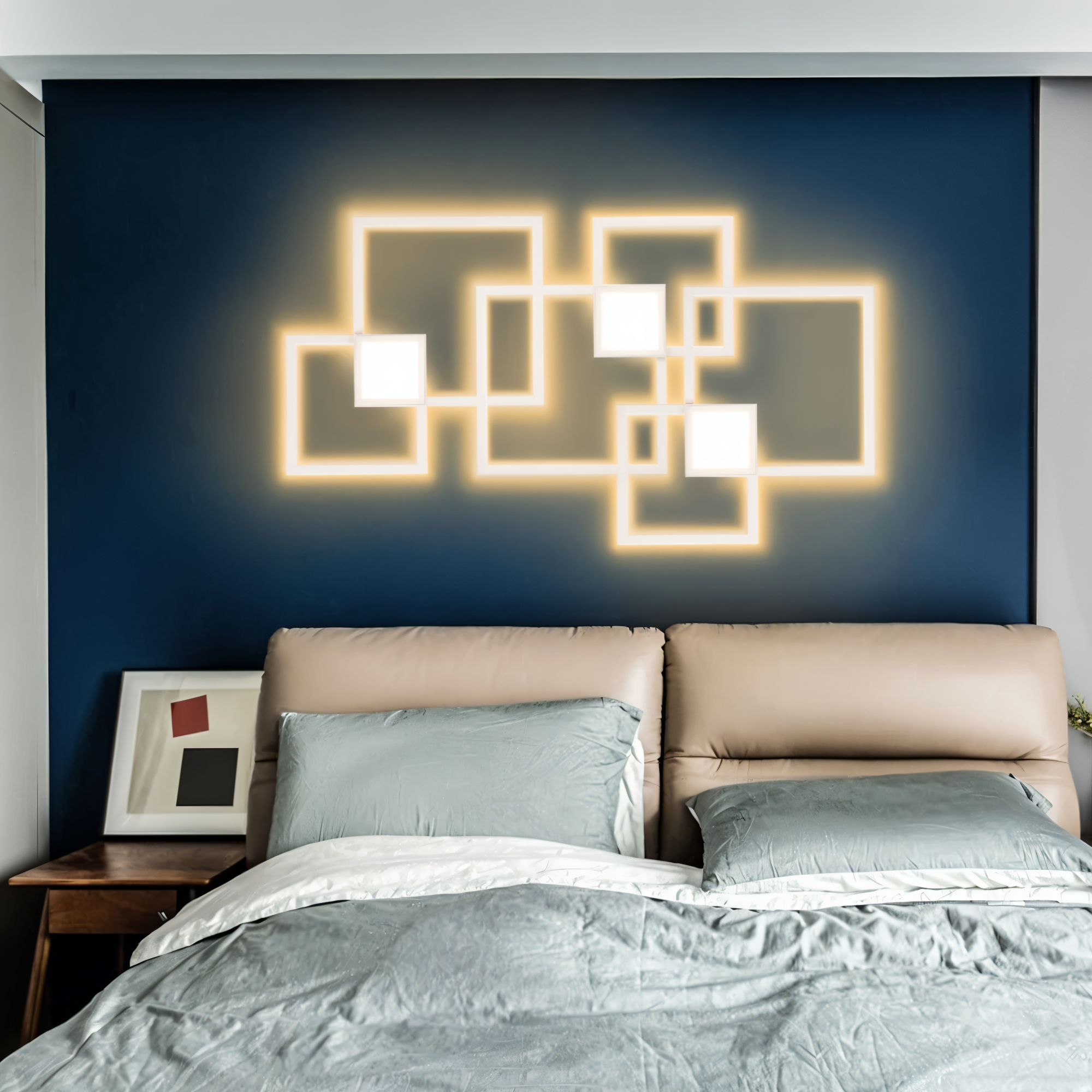 Vita | LED Wandlampe geometrische Muster