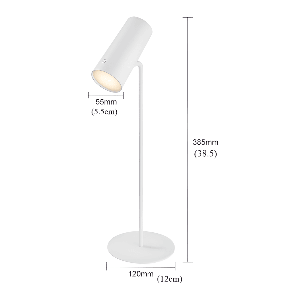 Lumora | Verstellbare LED Tischlampe Minimalistisches Design