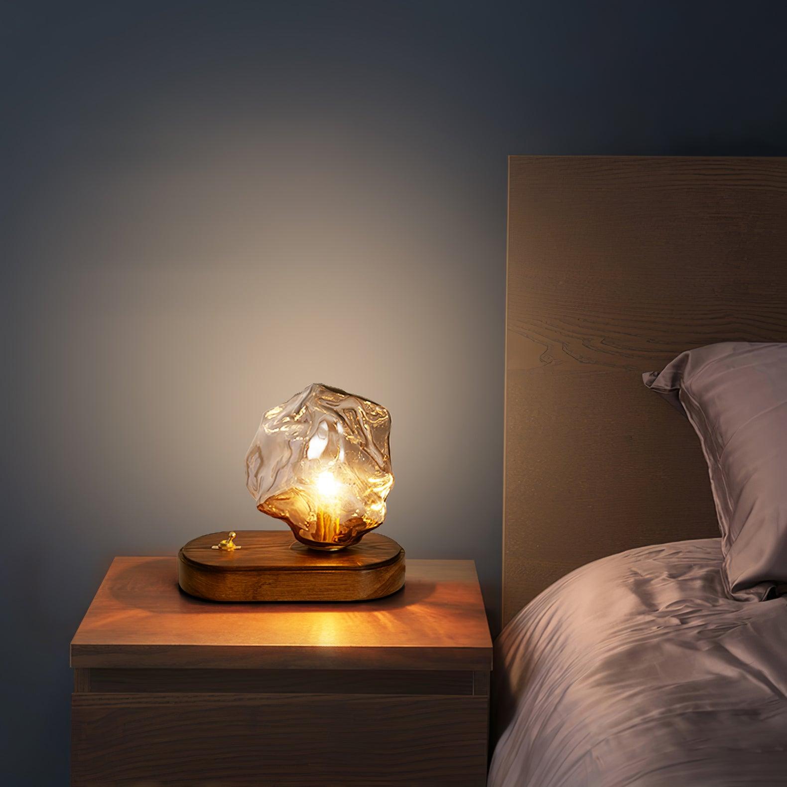 Averis | Glas Kristall Tischleuchte