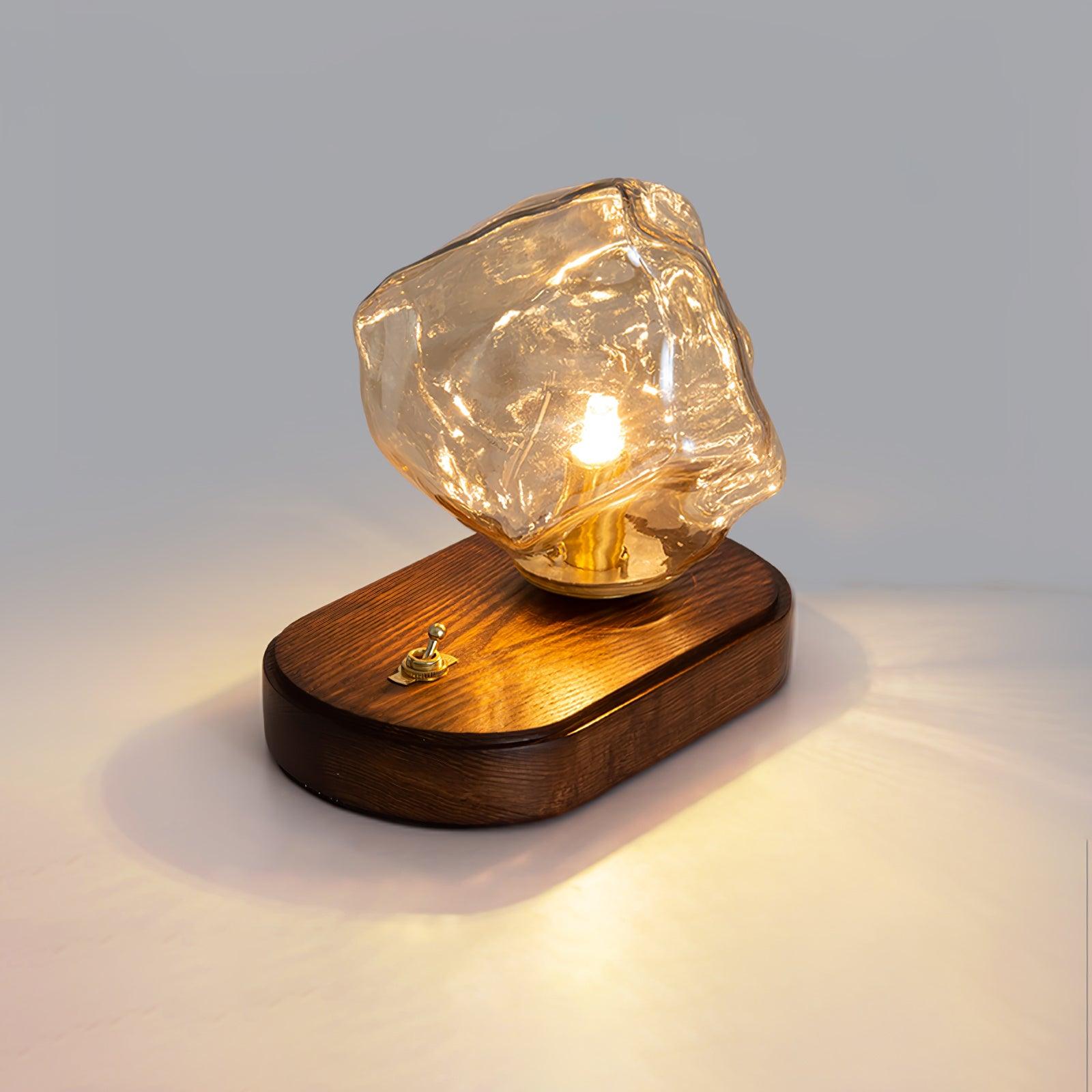 Averis | Glas Kristall Tischleuchte