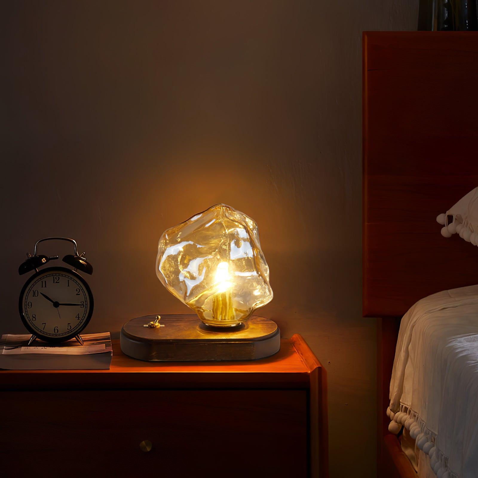Averis | Glas Kristall Tischleuchte