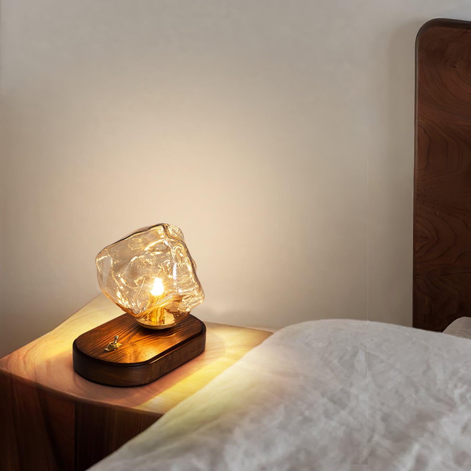 Averis | Glas Kristall Tischleuchte
