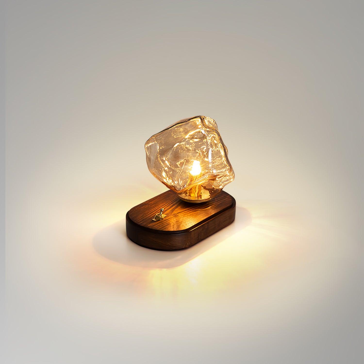 Averis | Glas Kristall Tischleuchte