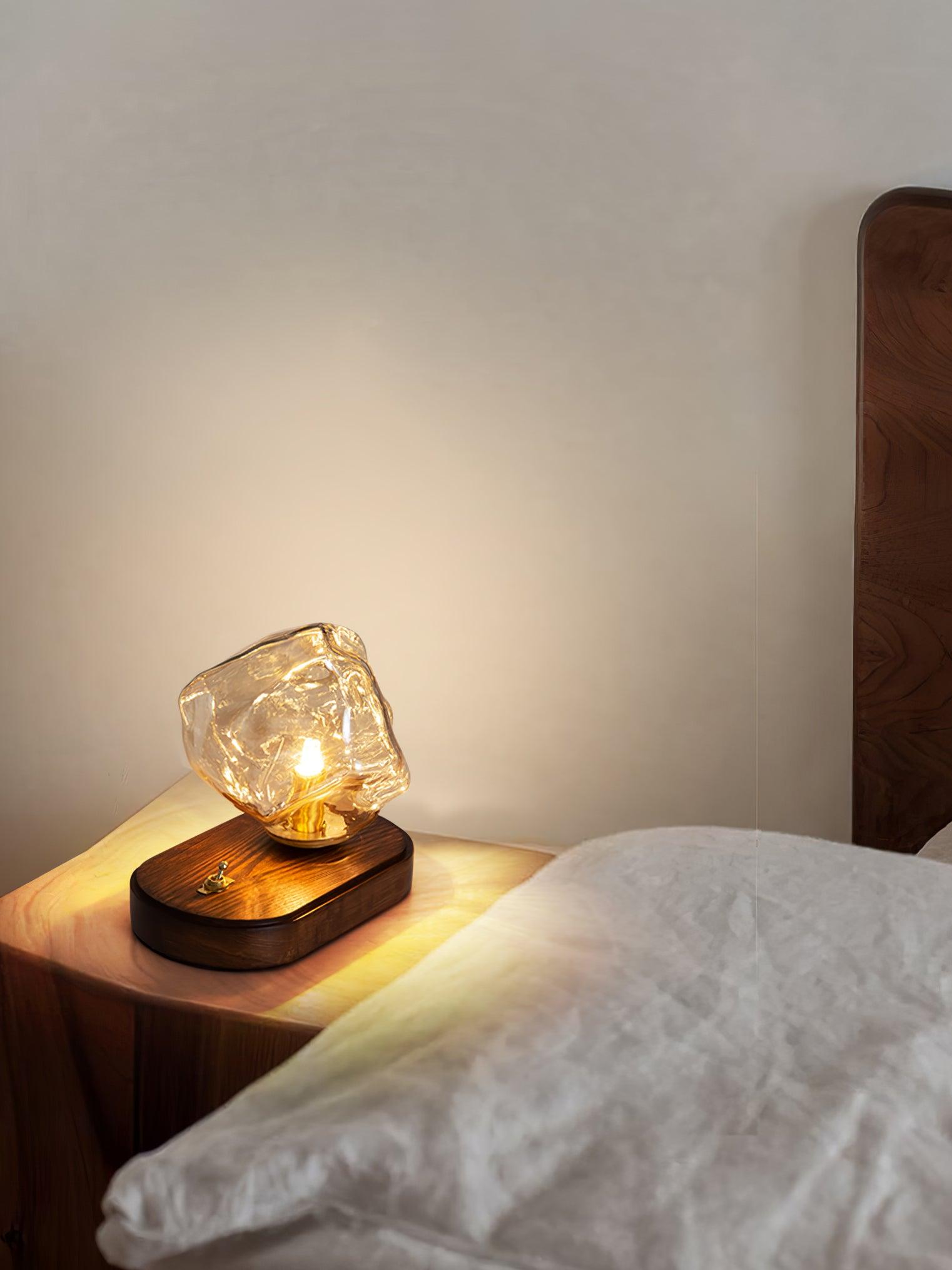 Averis | Glas Kristall Tischleuchte