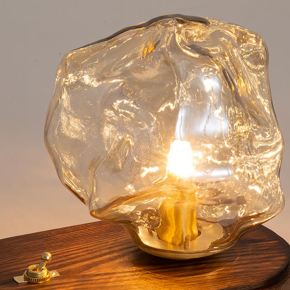 Averis | Glas Kristall Tischleuchte