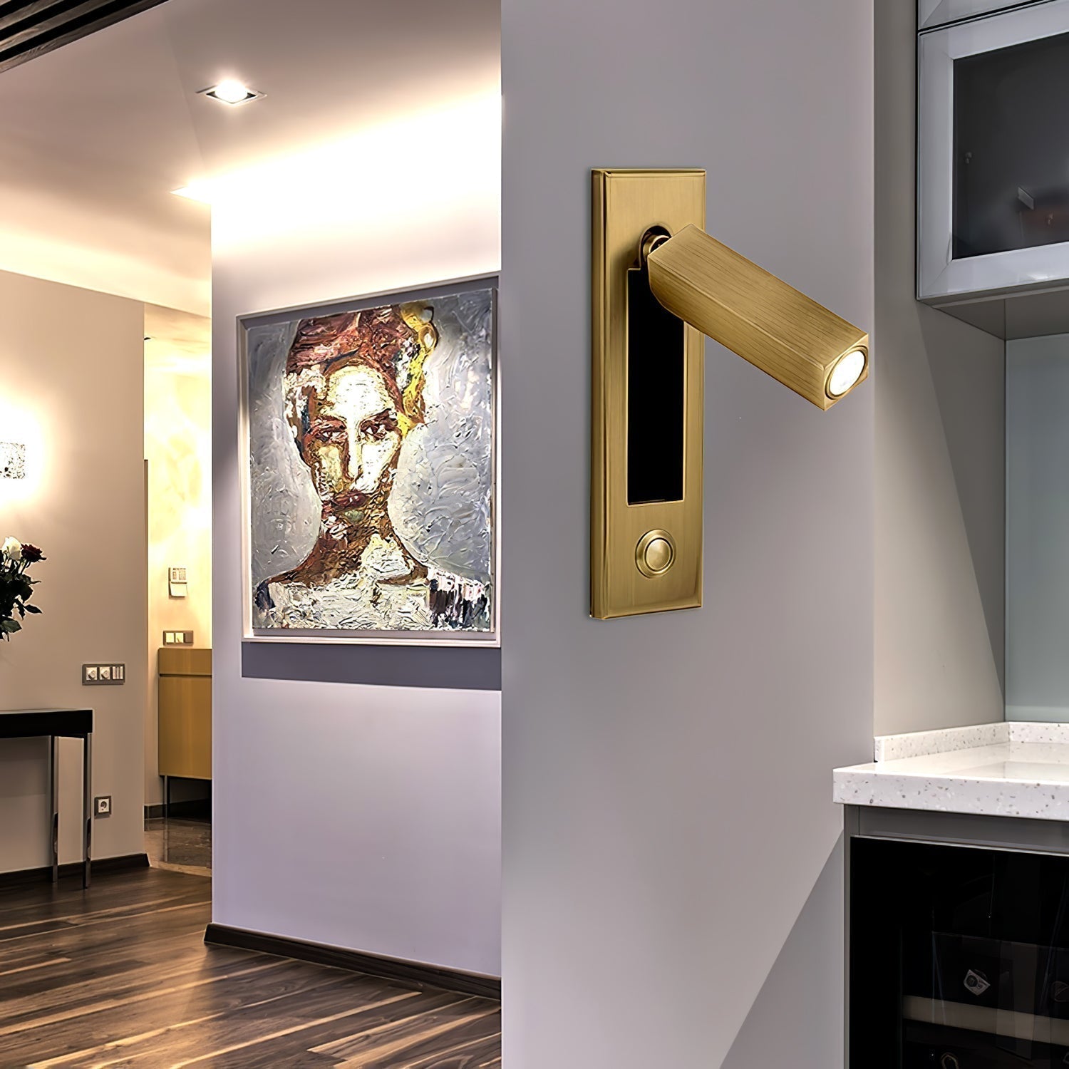 Modora | Eingebaute LED Wandleuchte Modernes Design
