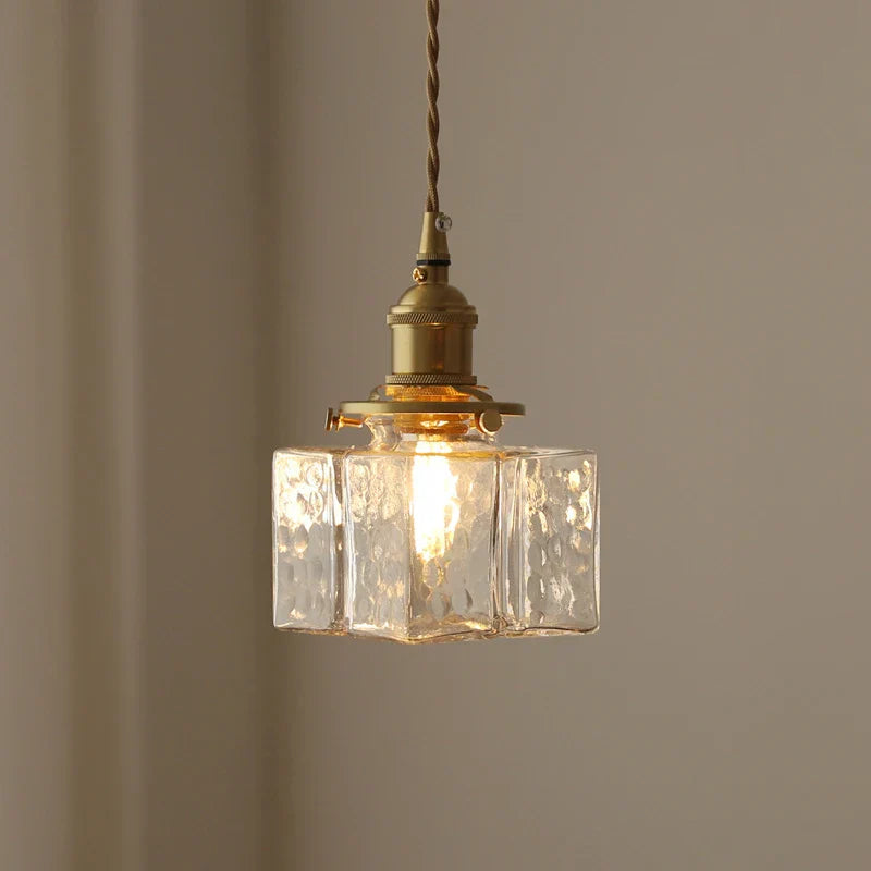 Orvani – LED Hängeleuchte mit Würfelglas