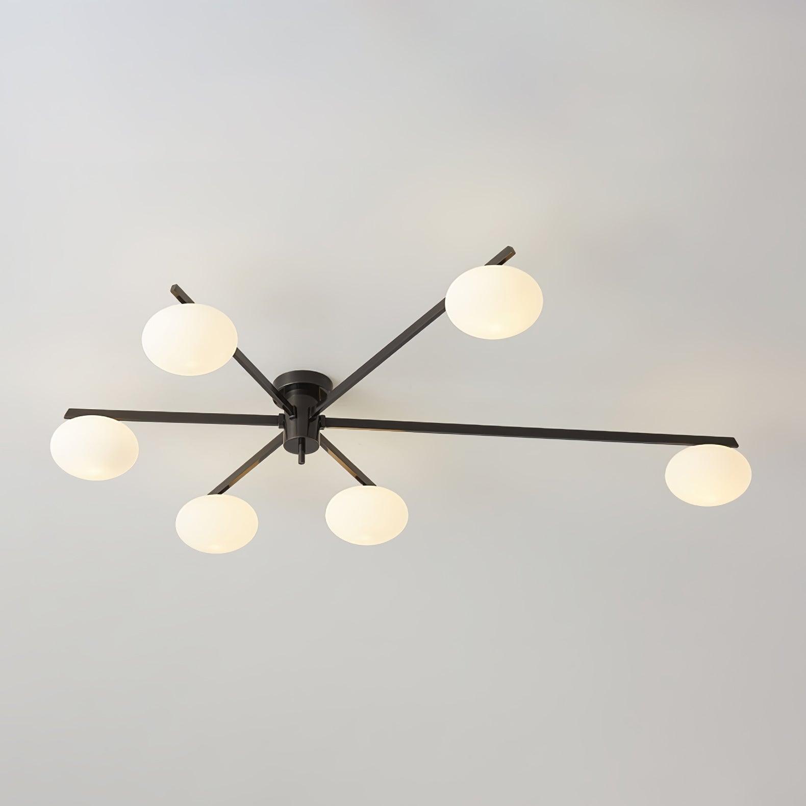 Arvid | Minimalistische Skandinavische Glas-Deckenlampe