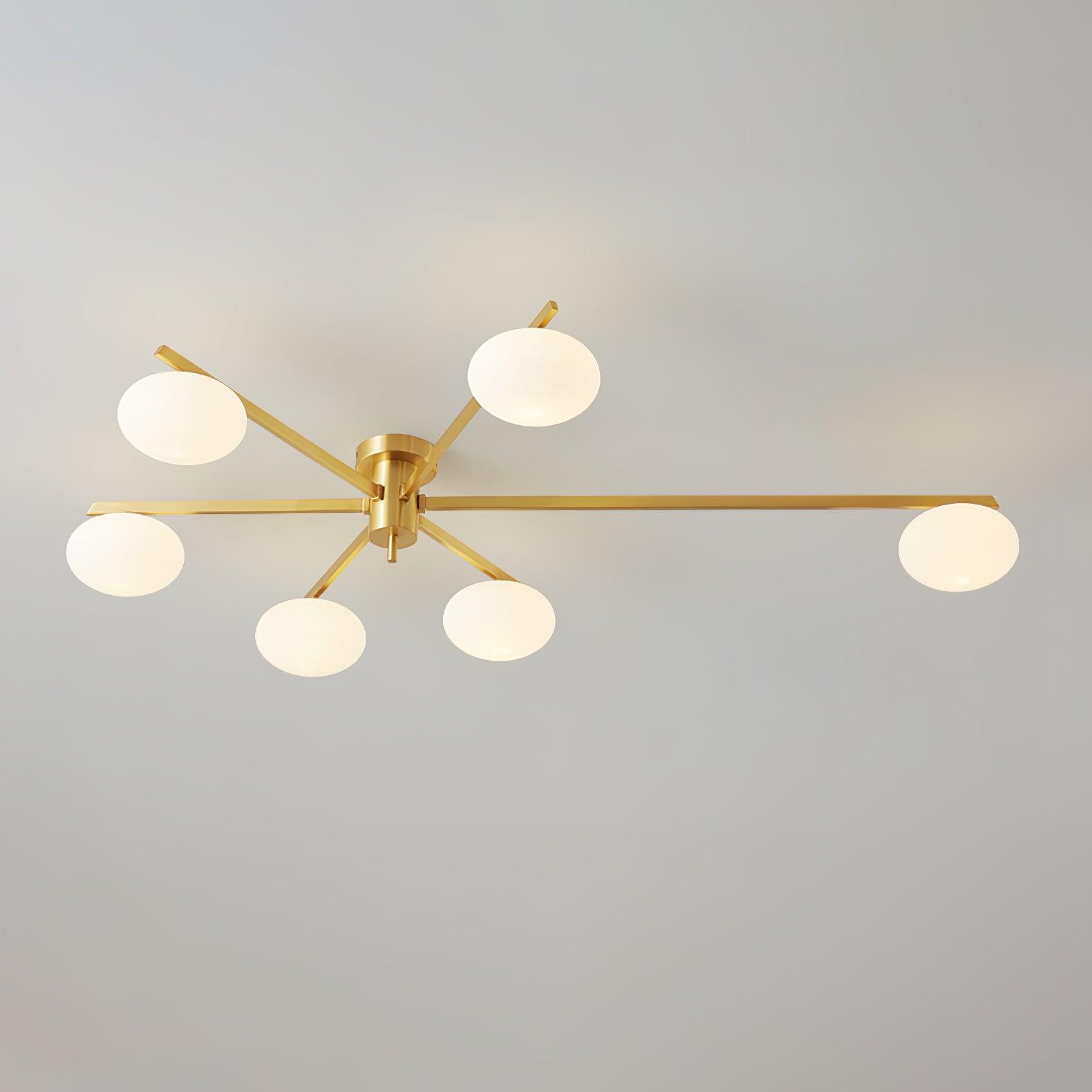 Arvid | Minimalistische Skandinavische Glas-Deckenlampe