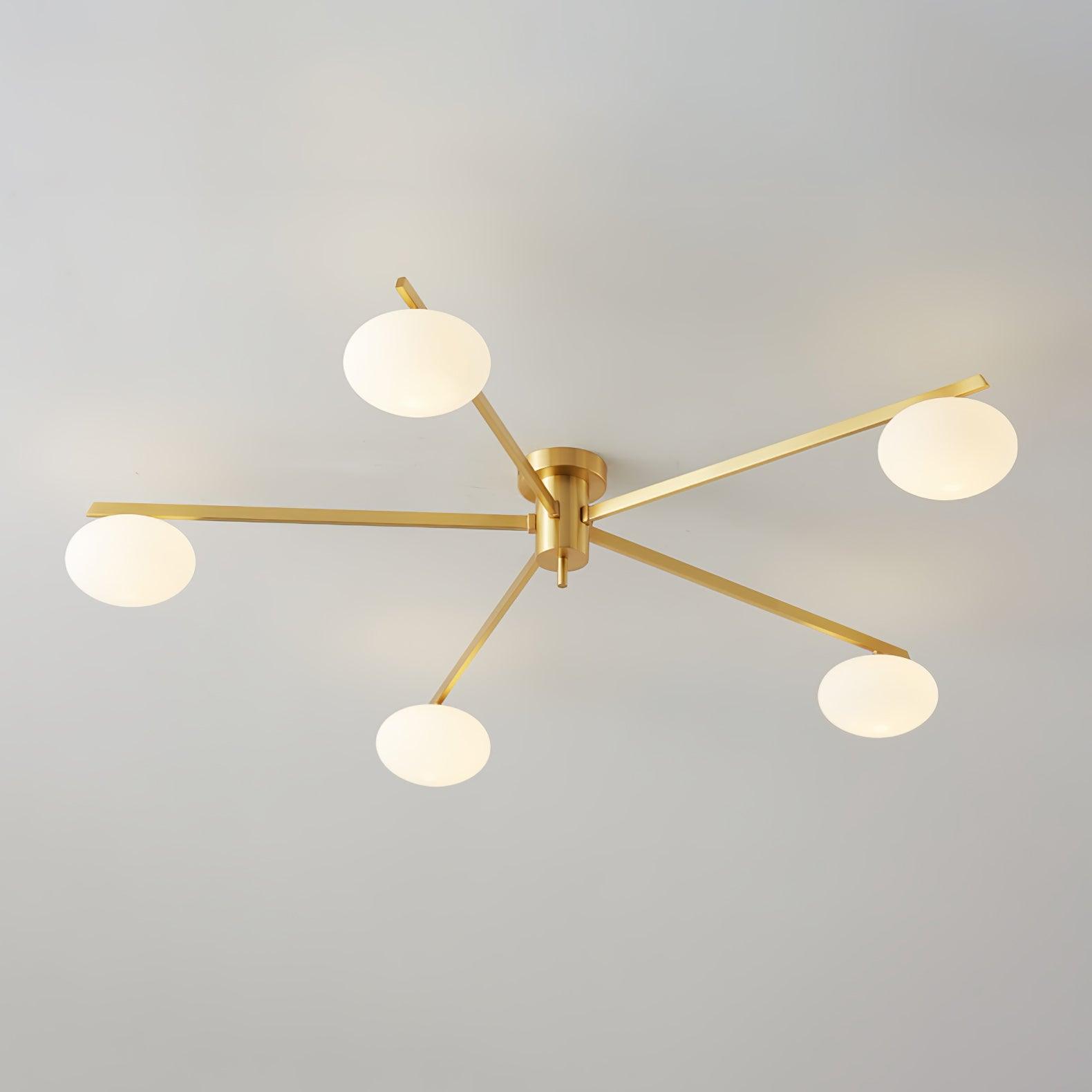 Arvid | Minimalistische Skandinavische Glas-Deckenlampe
