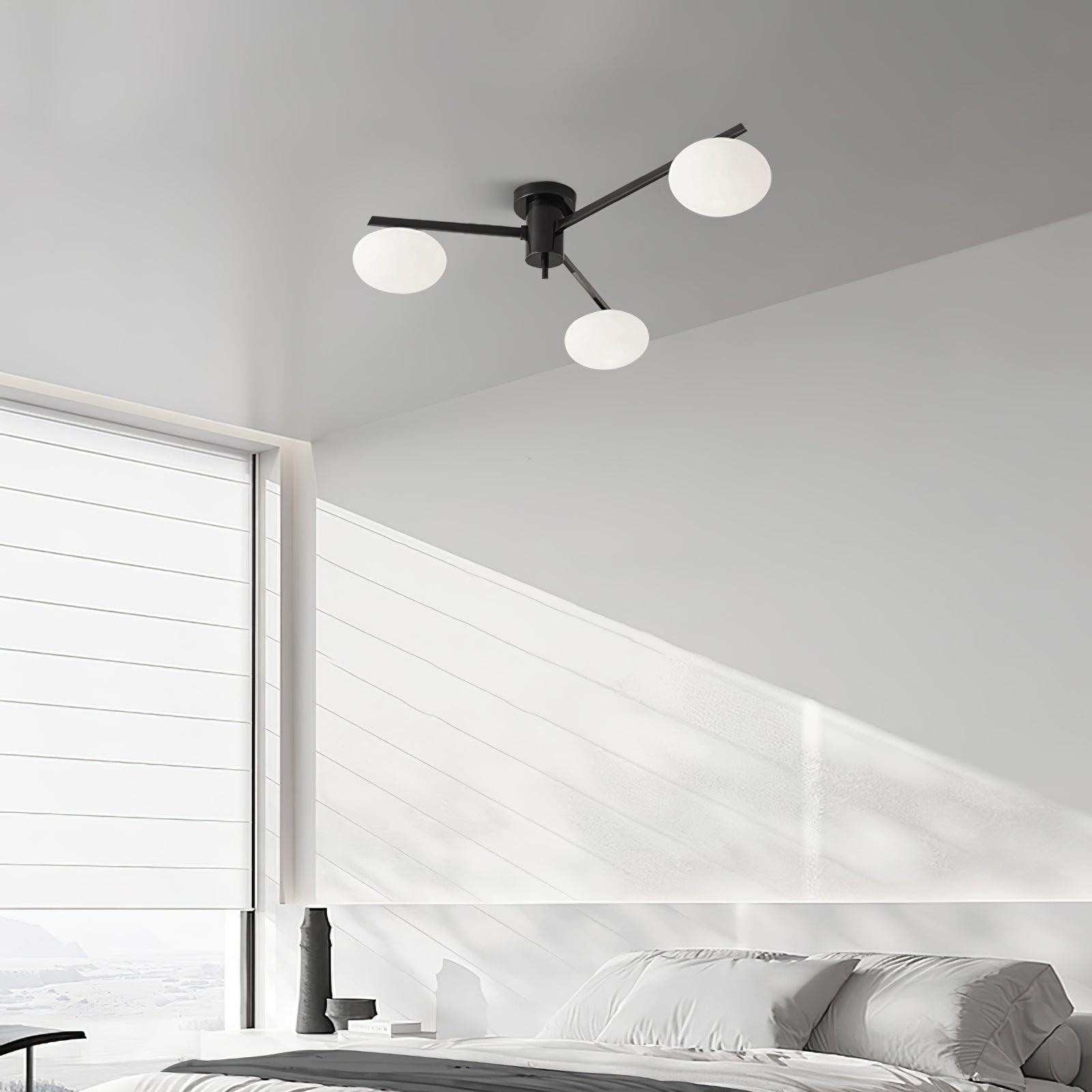Arvid | Minimalistische Skandinavische Glas-Deckenlampe