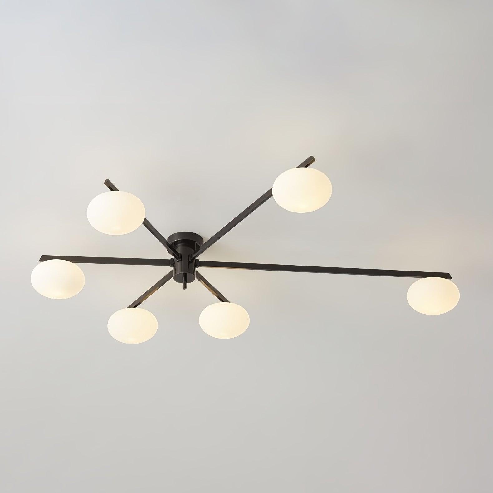 Arvid | Minimalistische Skandinavische Glas-Deckenlampe