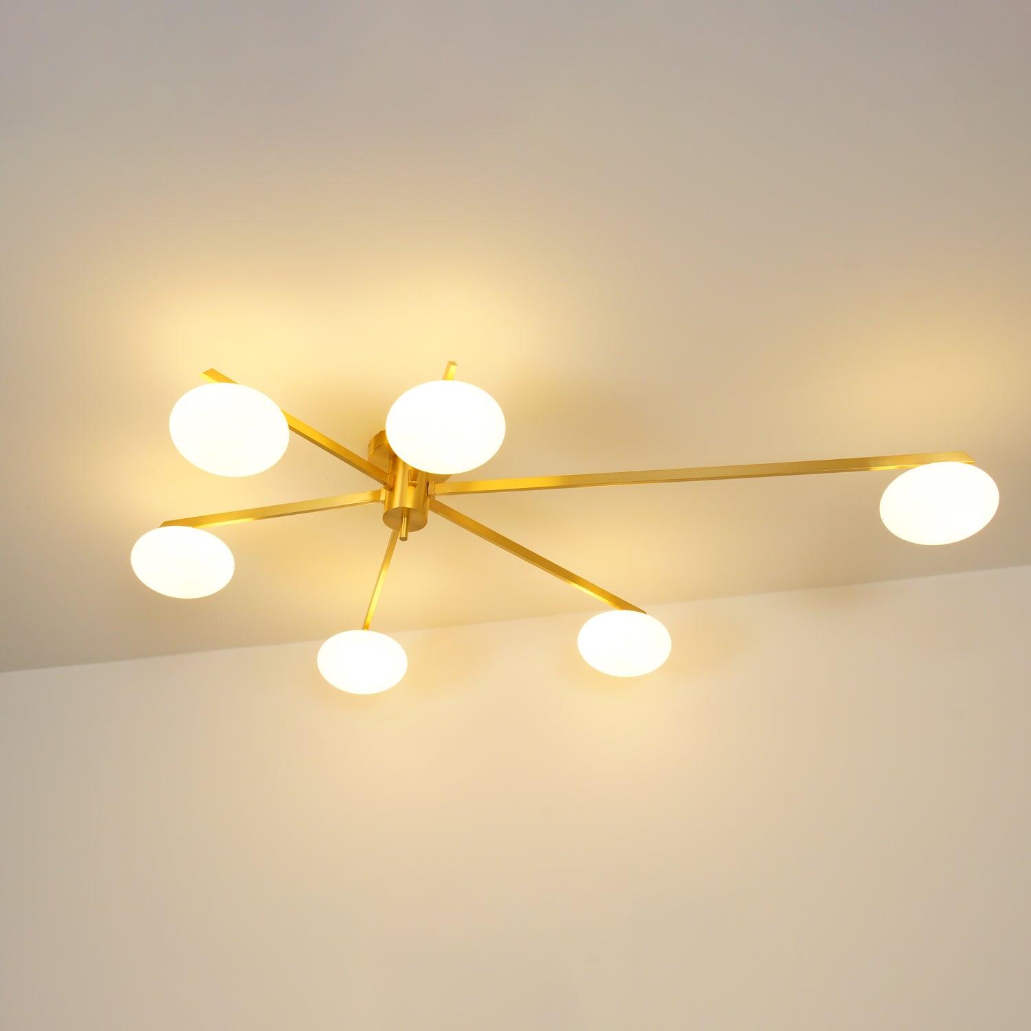 Arvid | Minimalistische Skandinavische Glas-Deckenlampe