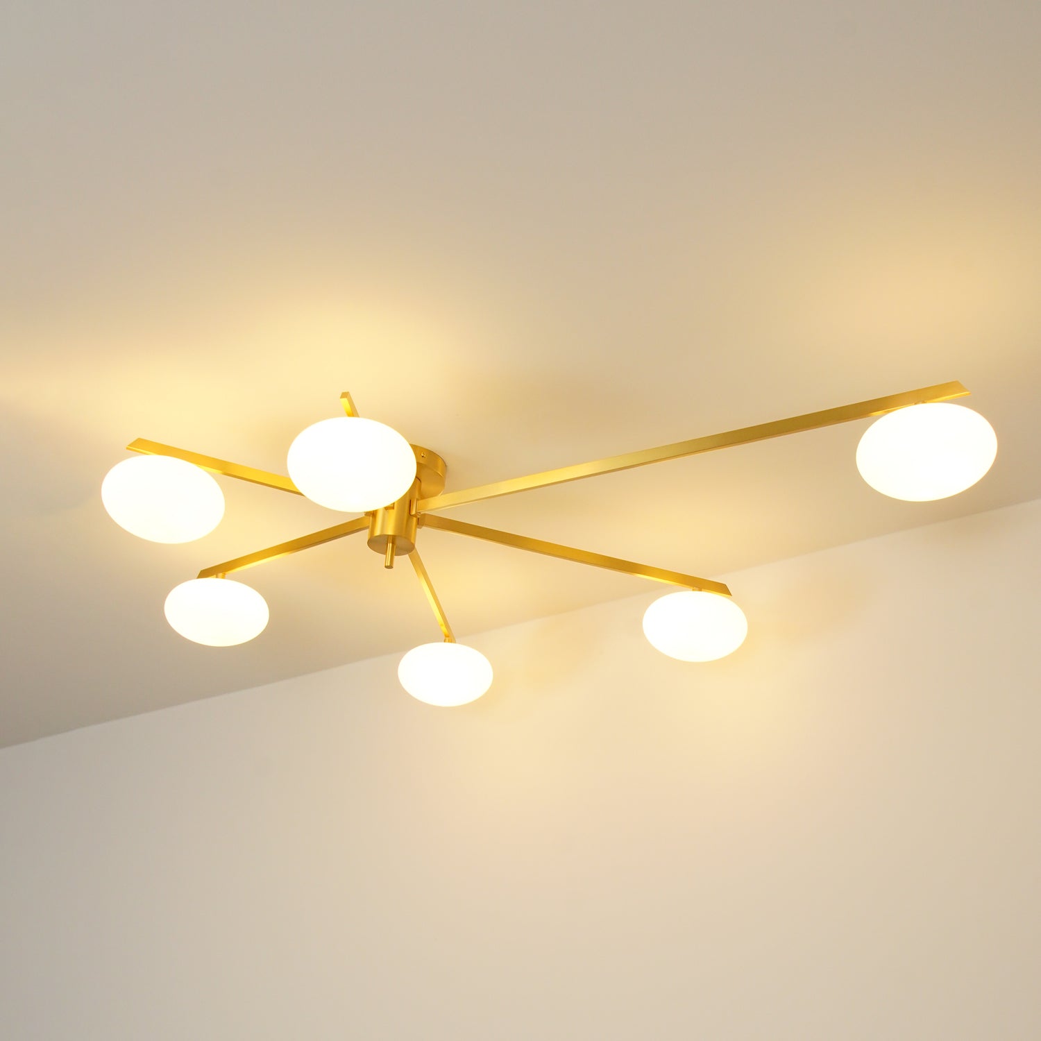 Arvid | Minimalistische Skandinavische Glas-Deckenlampe