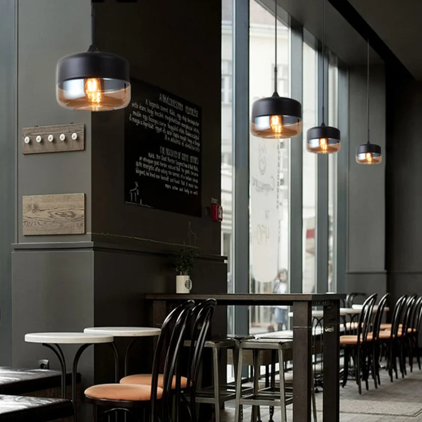 Nuvano | Pendelleuchte mit Glas design