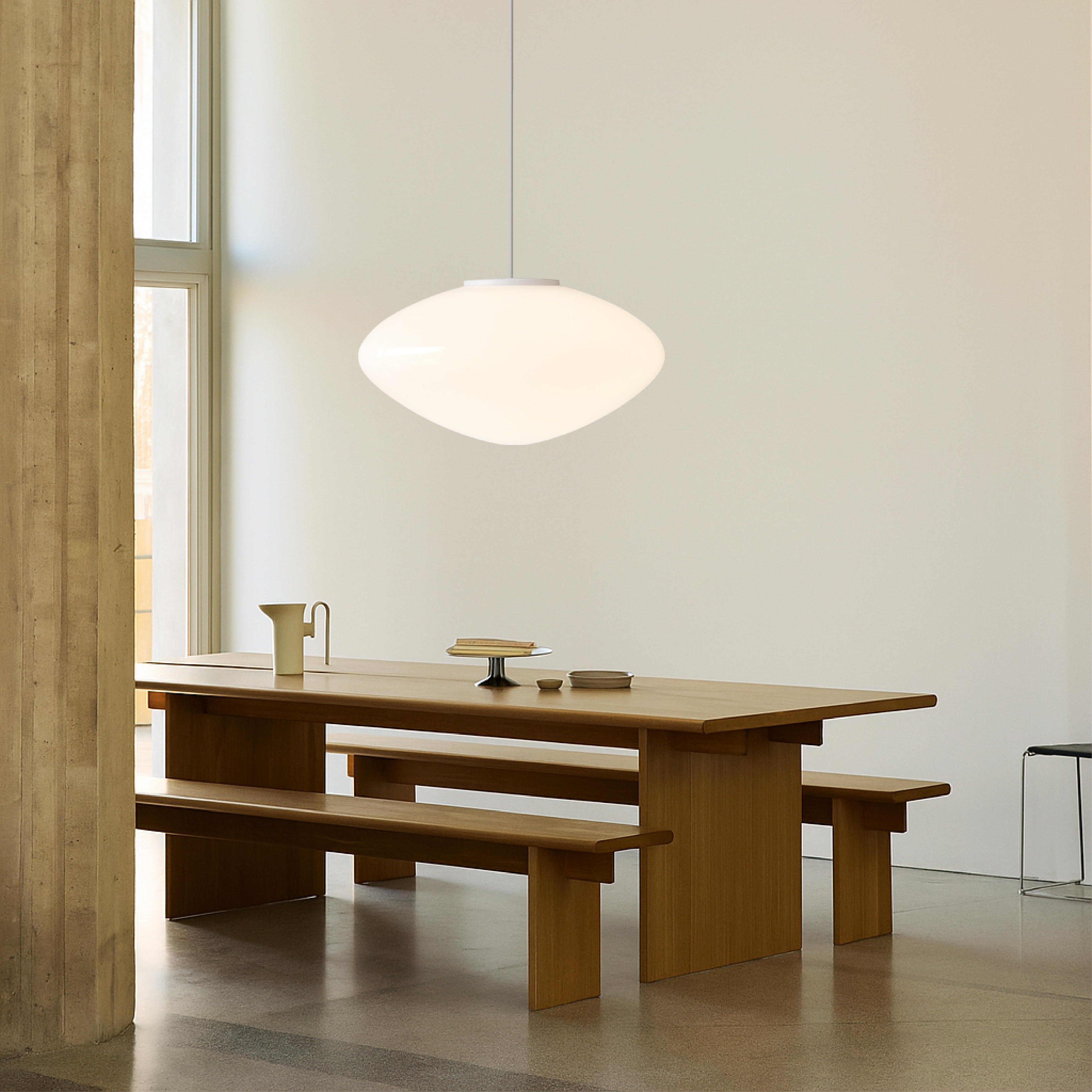Solira | Organische Glas-Pendelleuchte