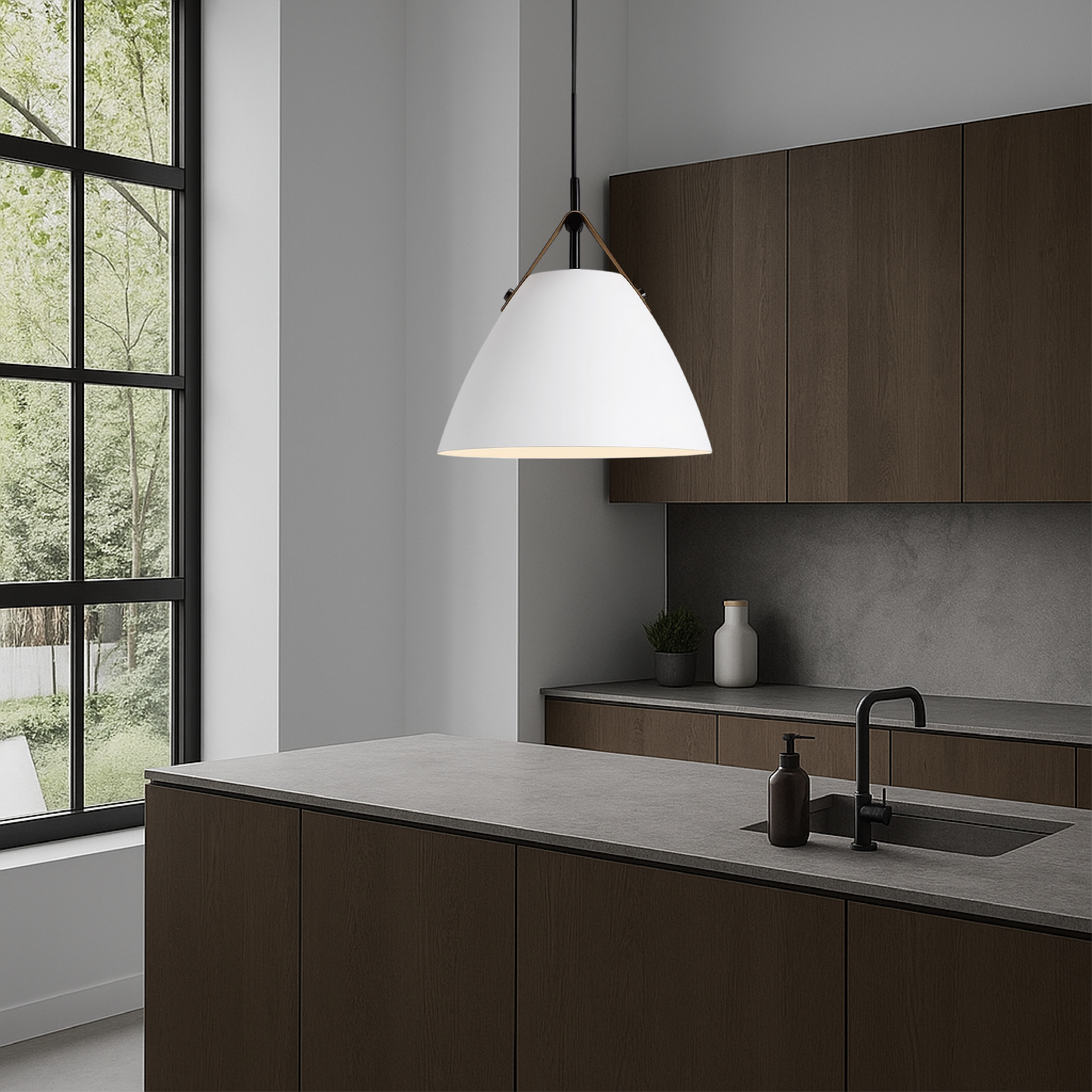 Alvoro | Pendelleuchte im modernen Kegeldesign