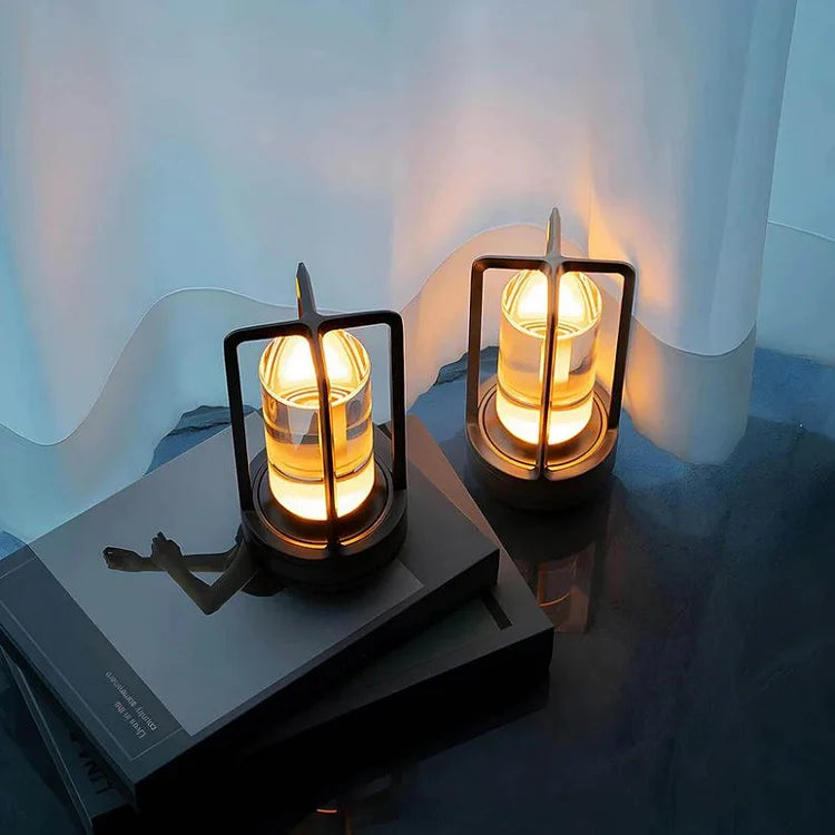 Kristall-Laterne | Stilvolle LED-Lampe mit Luxuscharakter