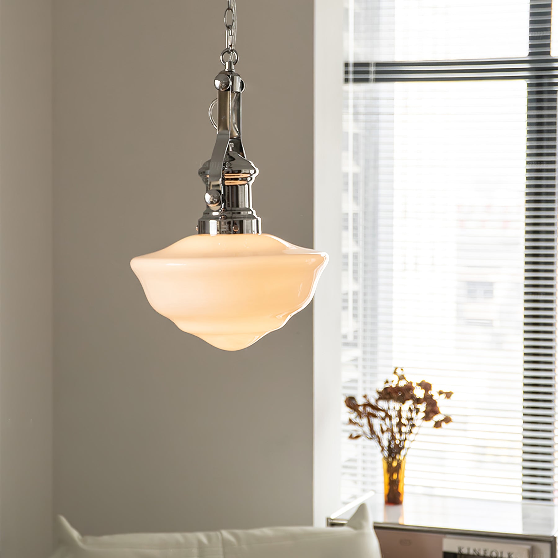 Amaris | Glas Pendelleuchte im Vintage-Stil