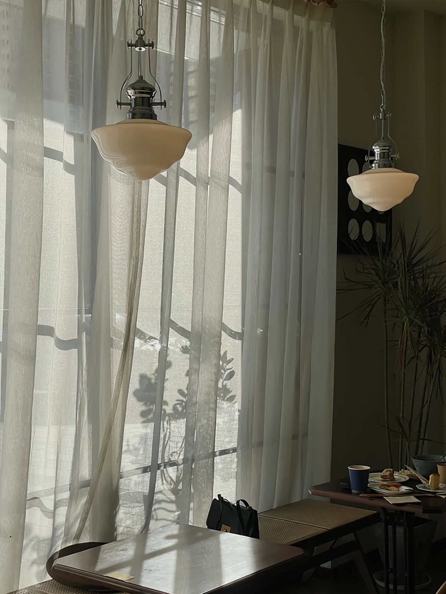 Amaris | Glas Pendelleuchte im Vintage-Stil