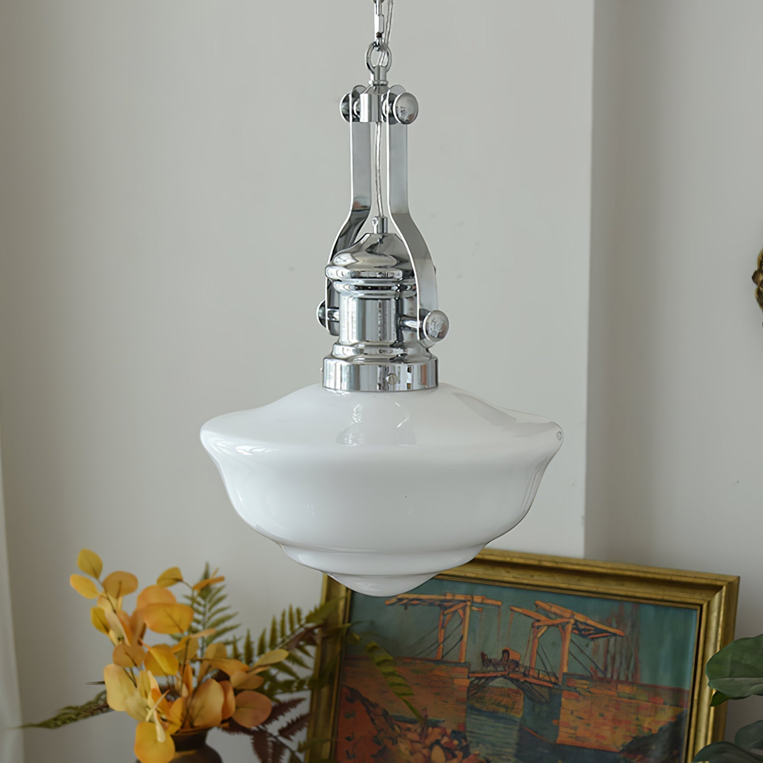 Amaris | Glas Pendelleuchte im Vintage-Stil