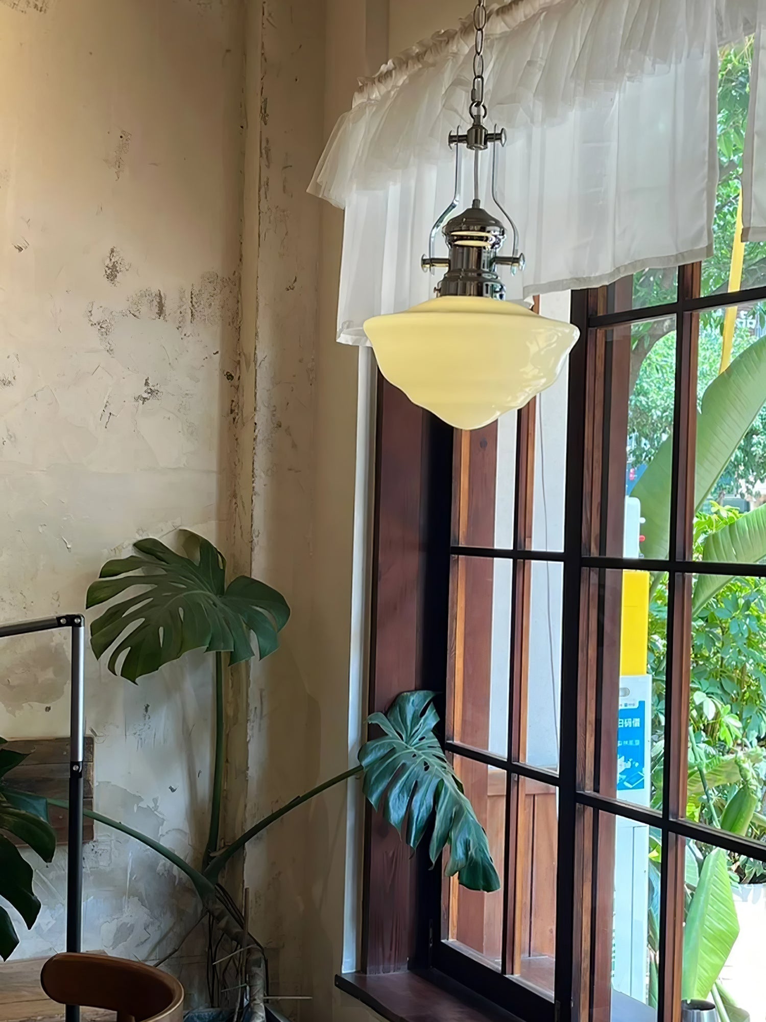 Amaris | Glas Pendelleuchte im Vintage-Stil