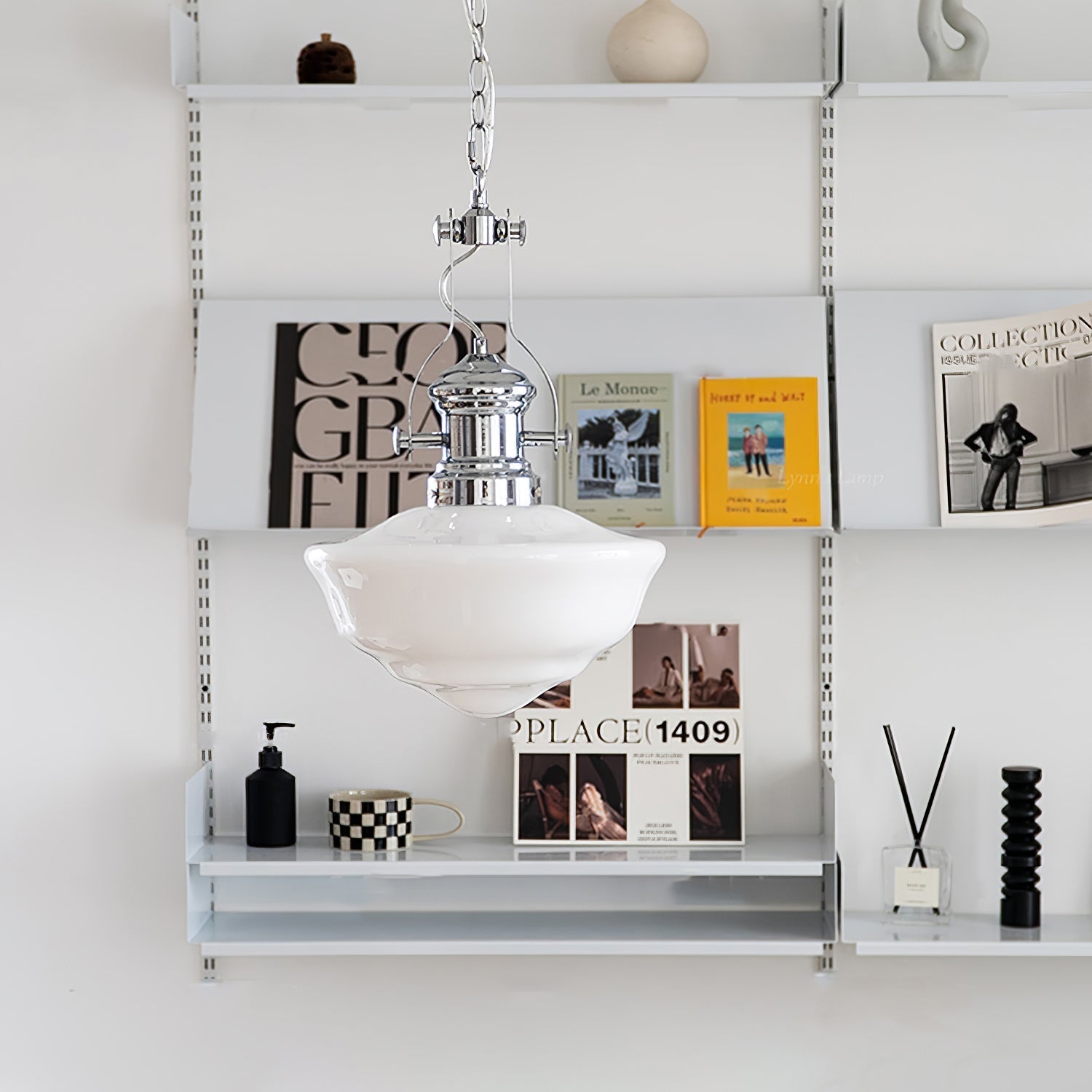 Amaris | Glas Pendelleuchte im Vintage-Stil