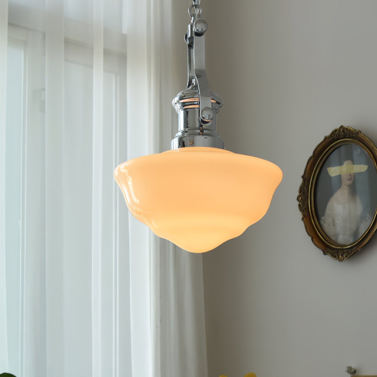 Amaris | Glas Pendelleuchte im Vintage-Stil