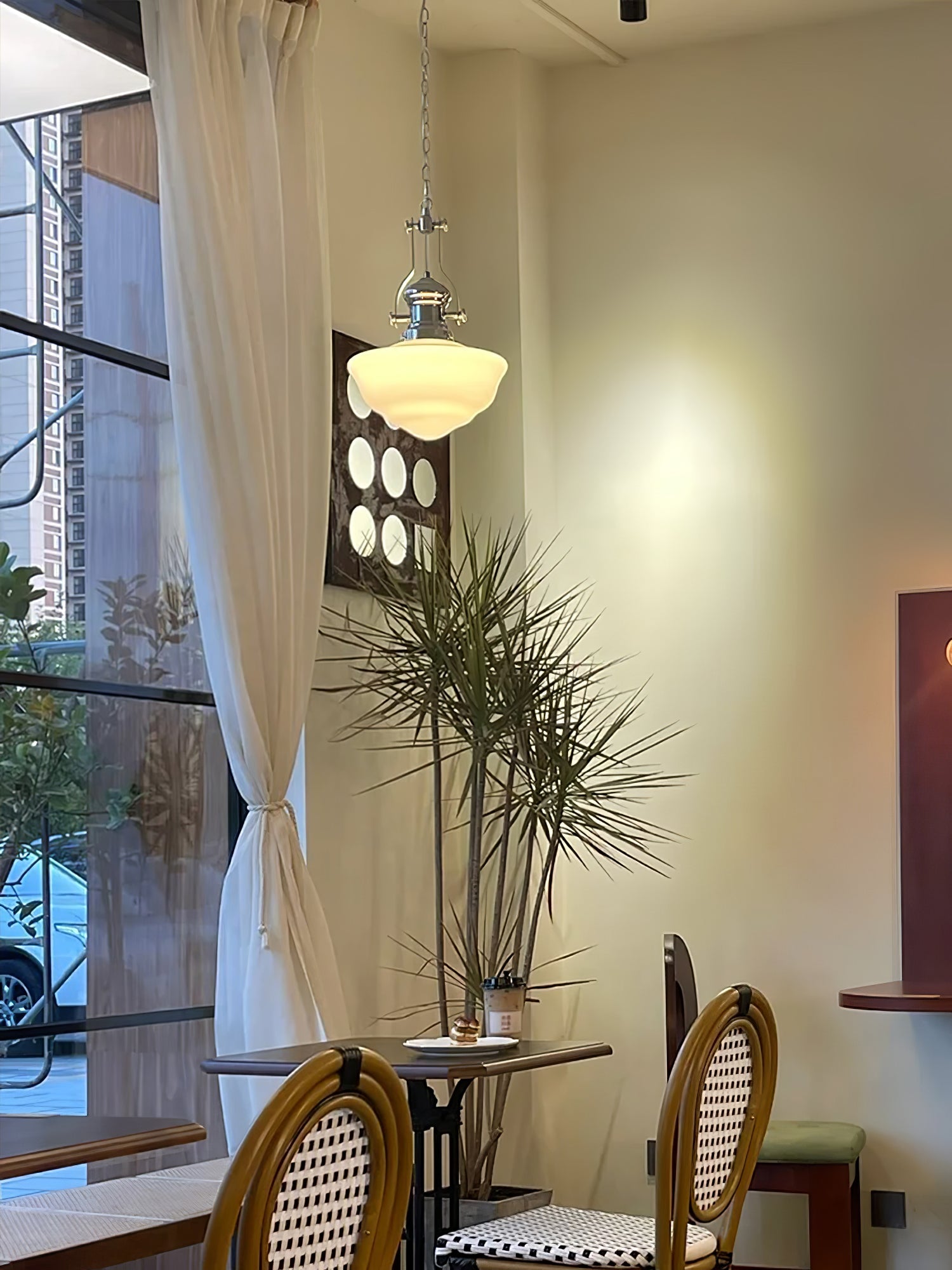 Amaris | Glas Pendelleuchte im Vintage-Stil