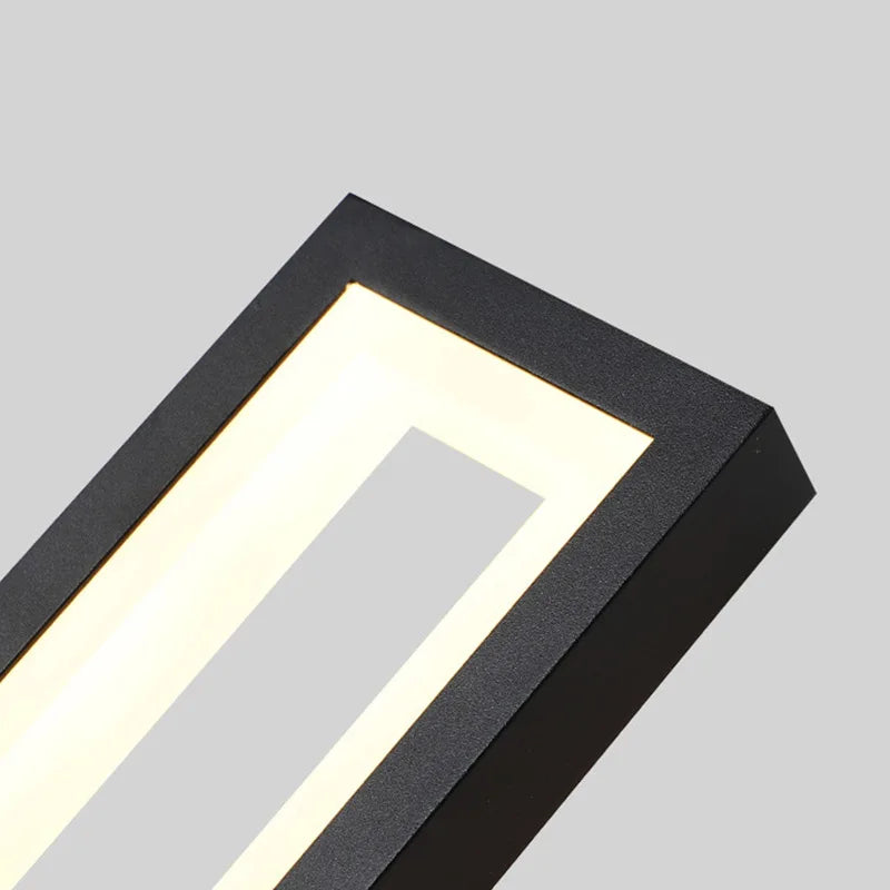 Linea | Minimalistische LED Wandleuchte Rechteckig