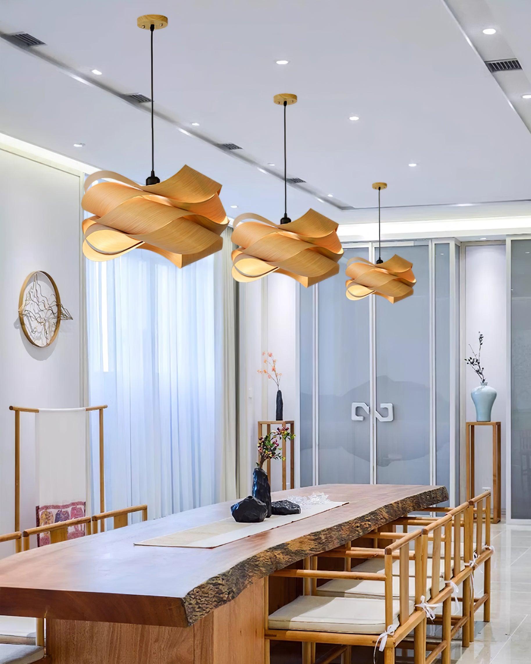 Lirado – Designer Pendelleuchte im Holz-Design