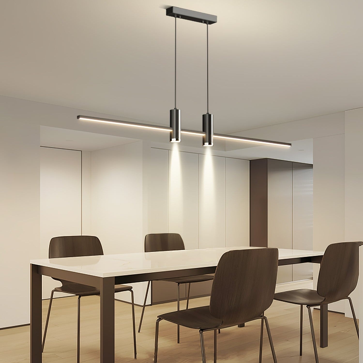 Linn | Minimalistische Metall-Hängelampe