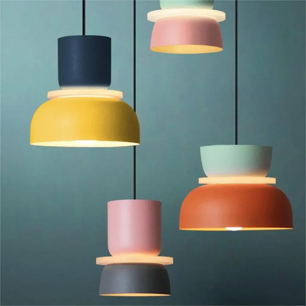 Coloria | Pendelleuchte im Farbmix-Design