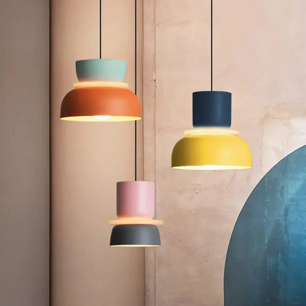 Coloria | Pendelleuchte im Farbmix-Design