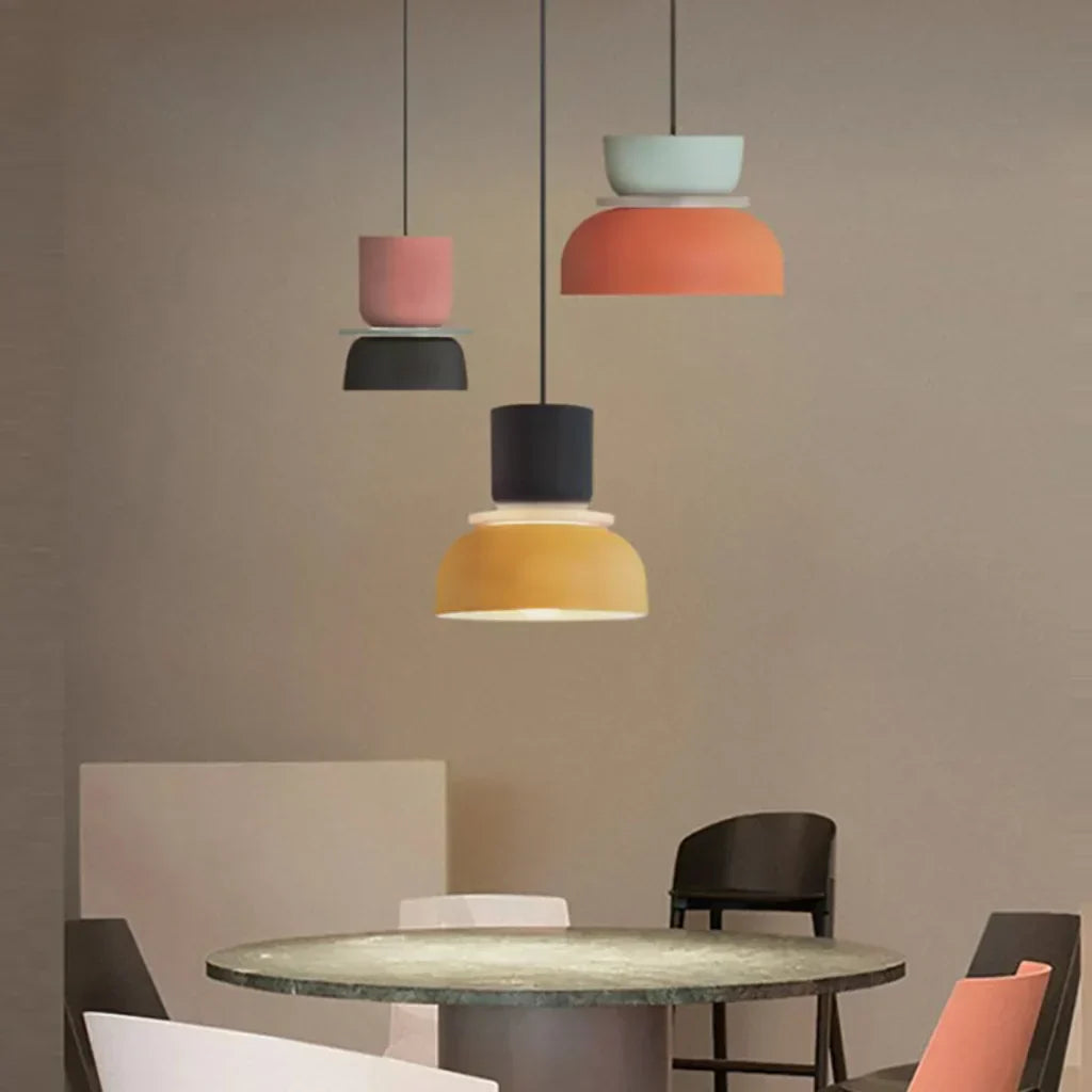 Coloria | Pendelleuchte im Farbmix-Design