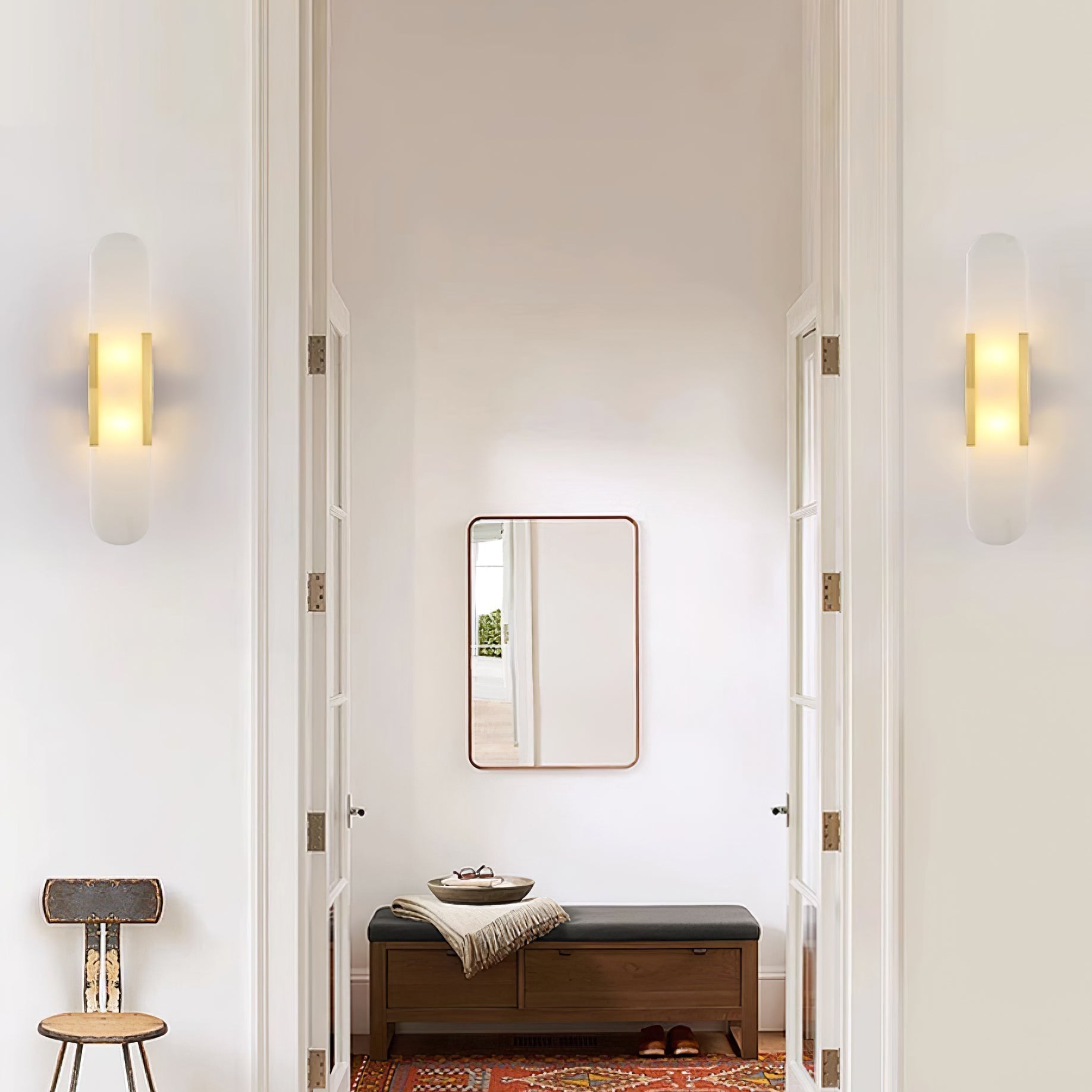 Marvella | LED Wandleuchte mit Marmoroptik