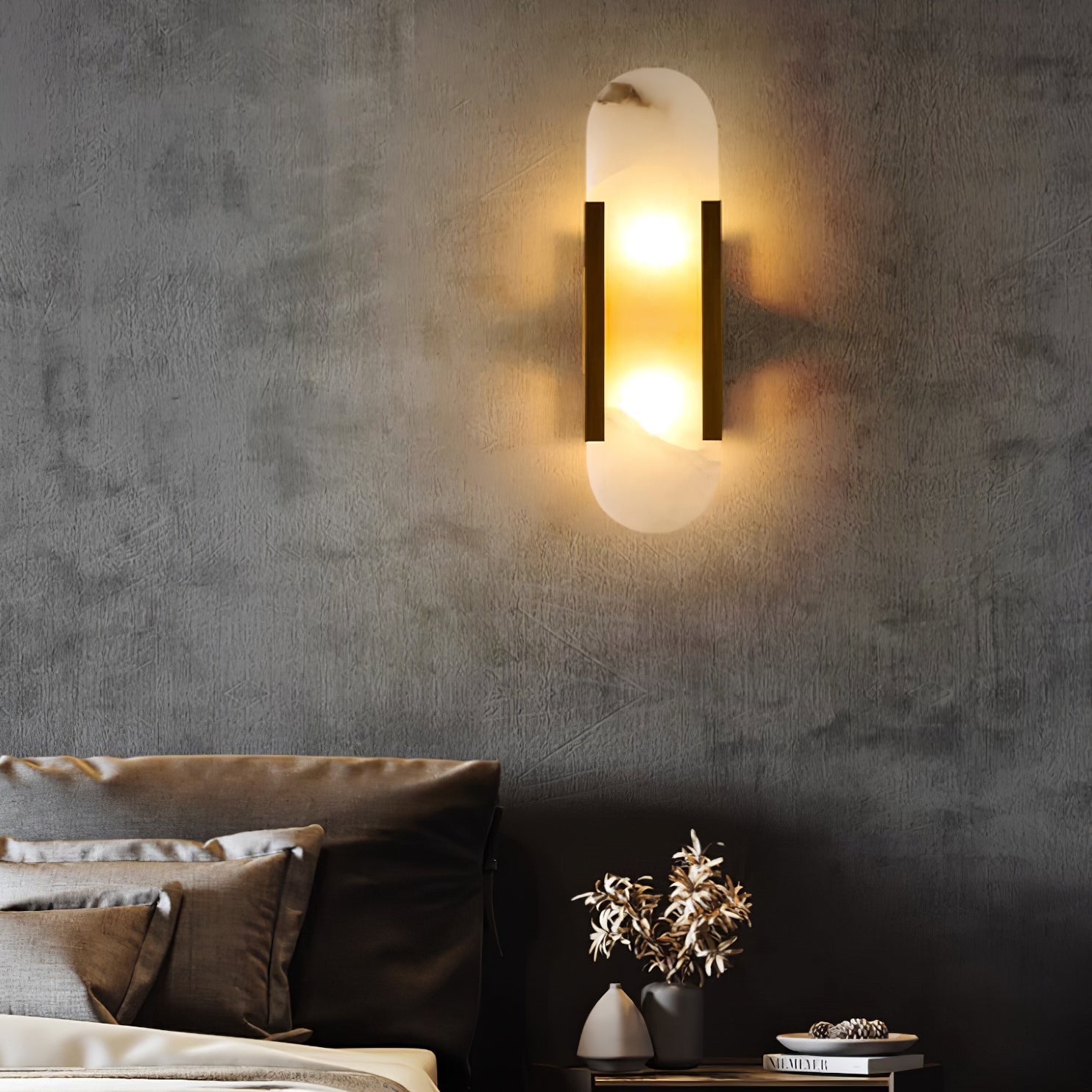 Marvella | LED Wandleuchte mit Marmoroptik