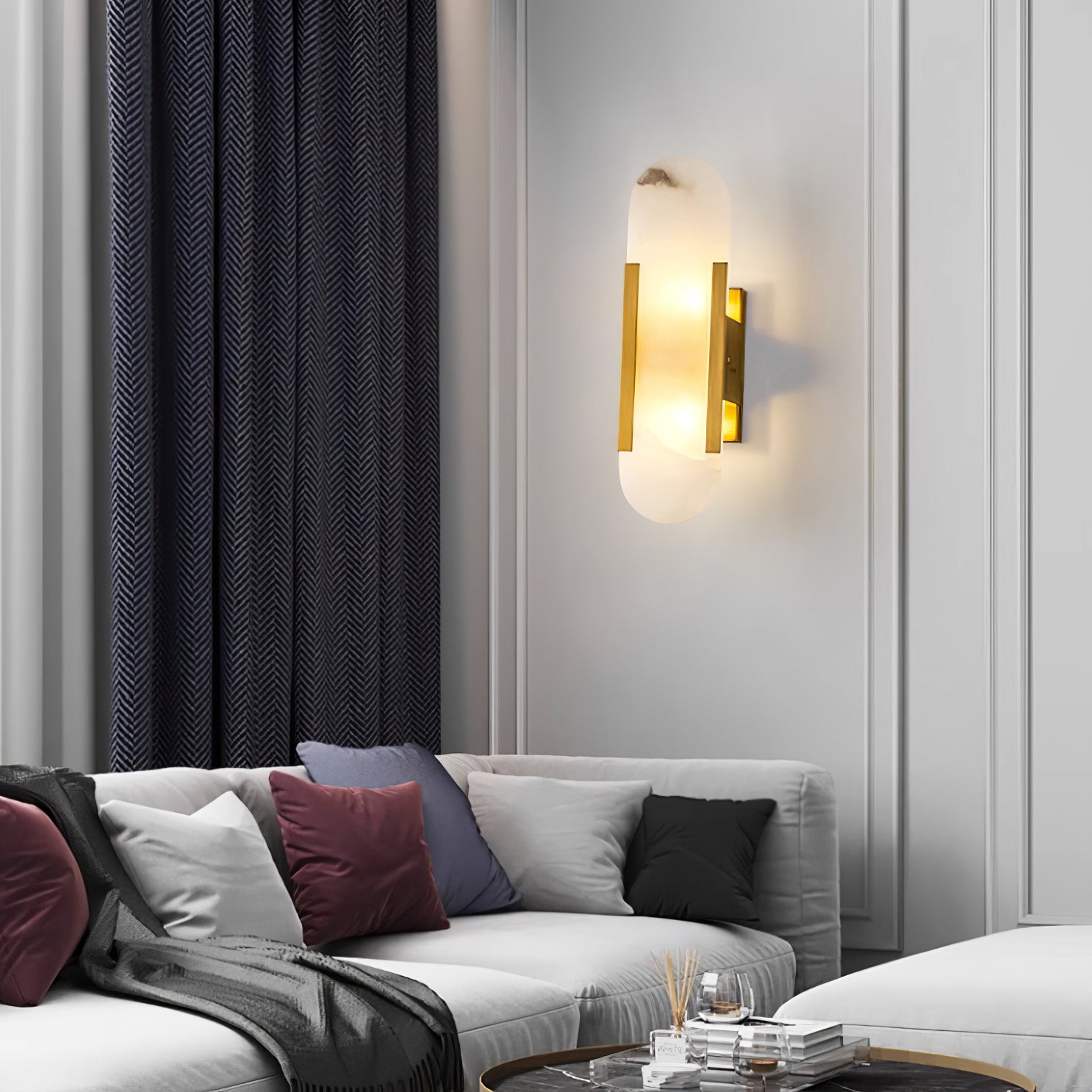 Marvella | LED Wandleuchte mit Marmoroptik