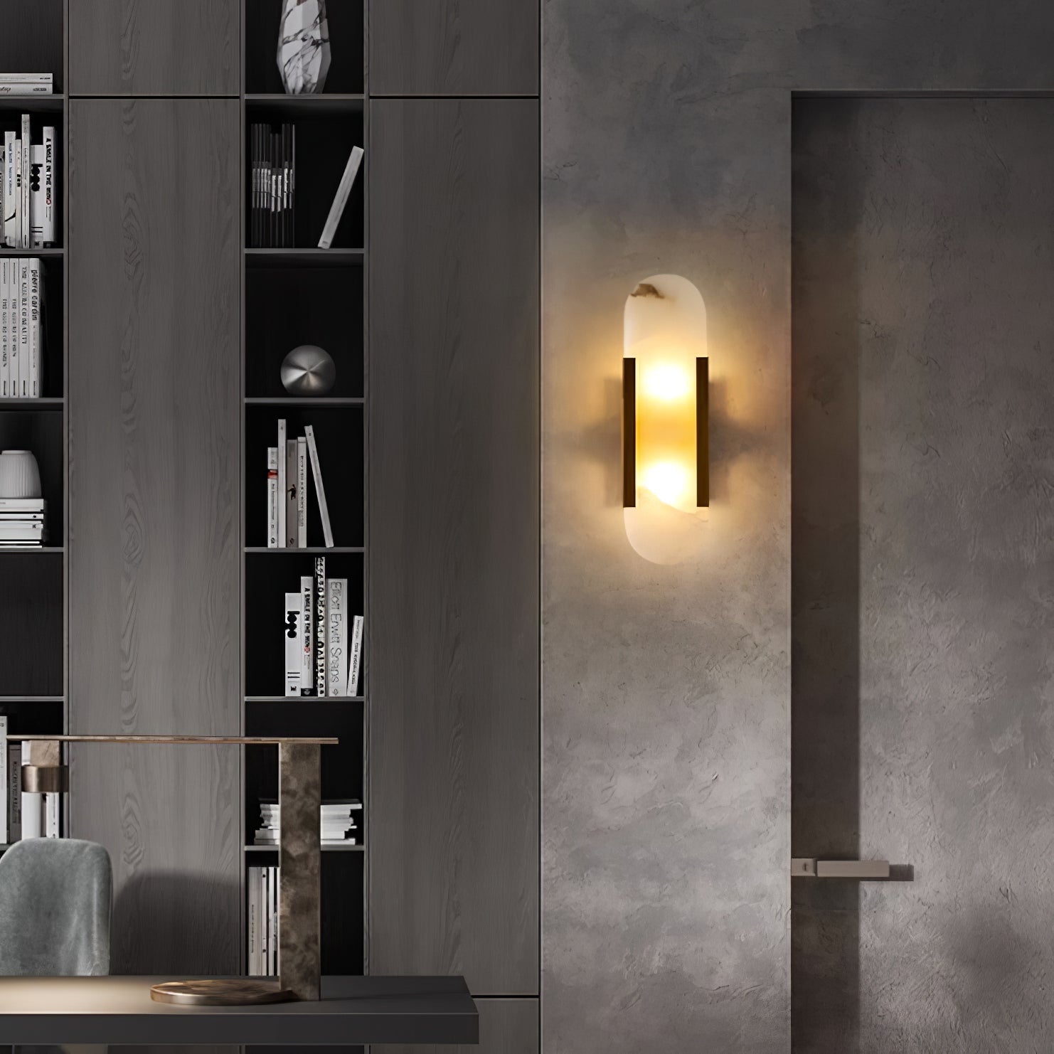 Marvella | LED Wandleuchte mit Marmoroptik
