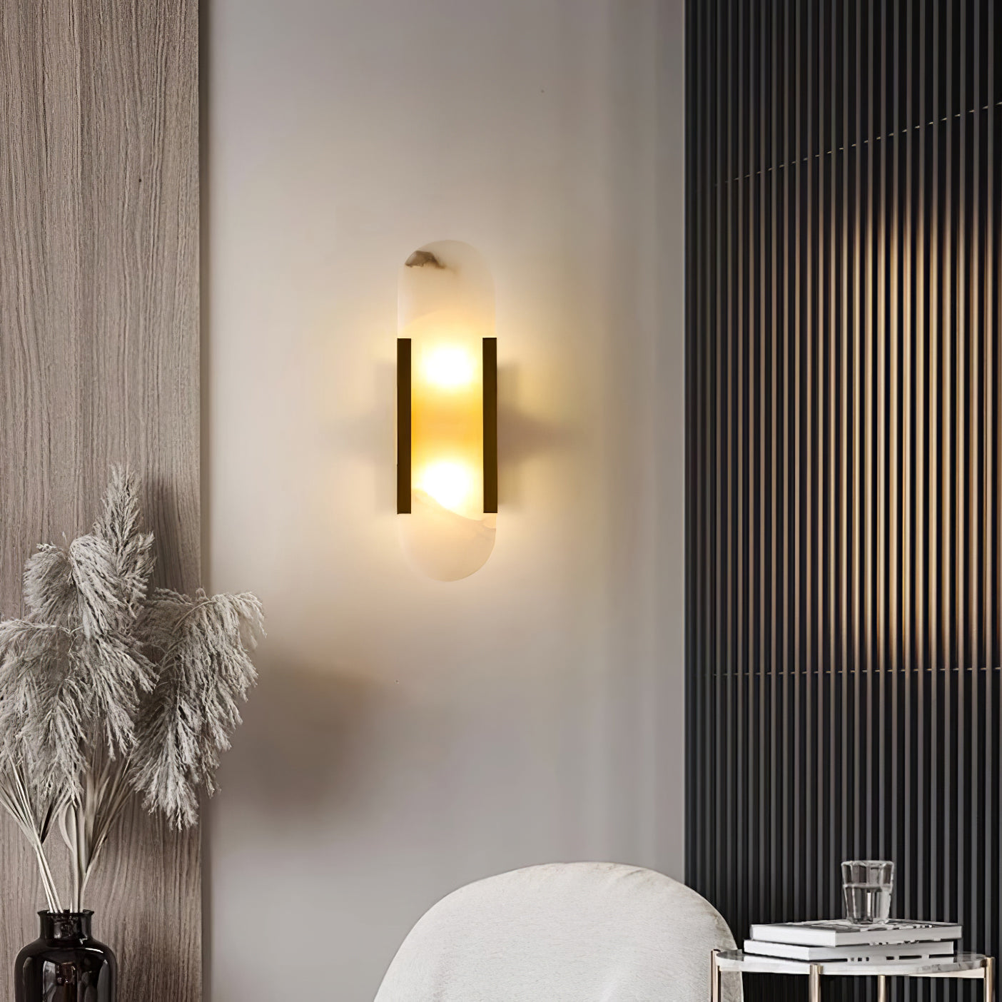 Marvella | LED Wandleuchte mit Marmoroptik
