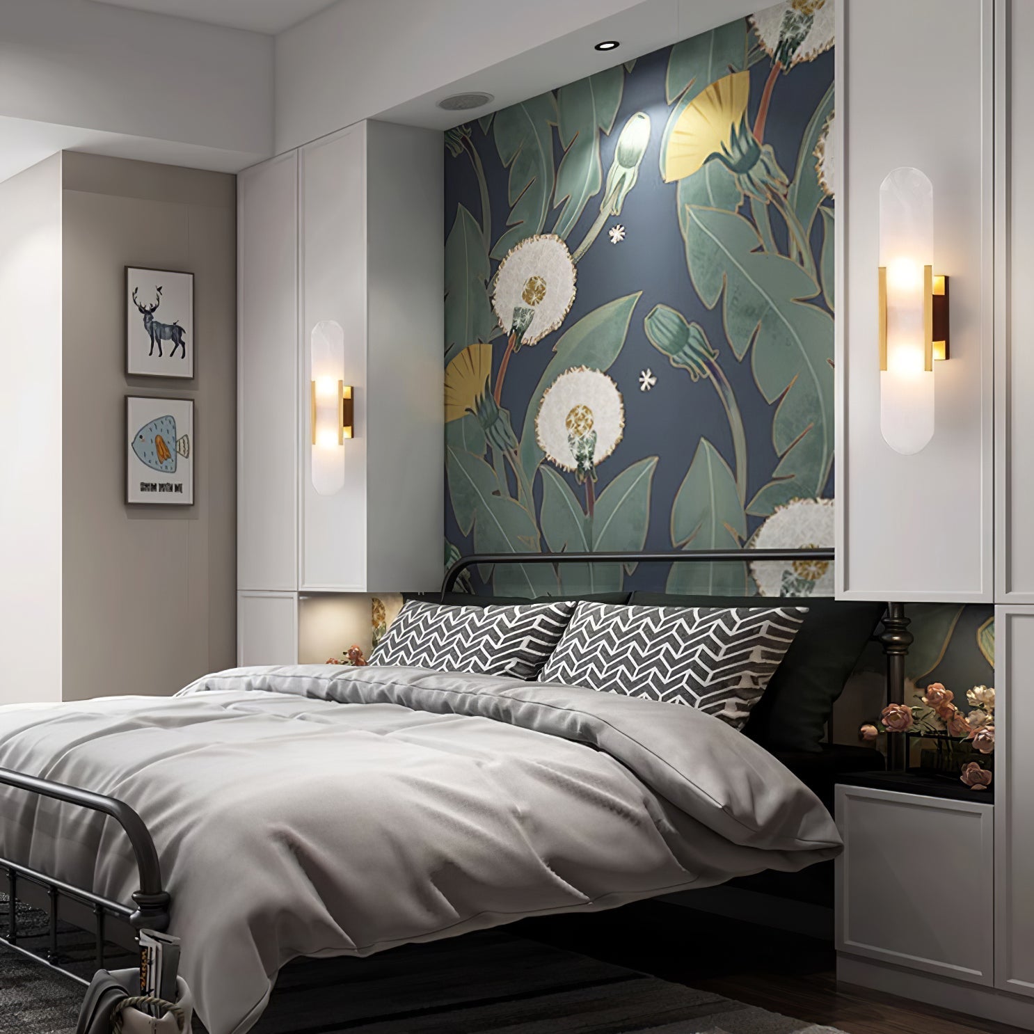 Marvella | LED Wandleuchte mit Marmoroptik